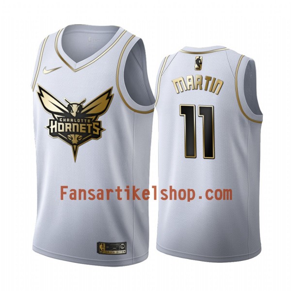 NBA Charlotte Hornets Trikot Cody Martin 11 Nike 2019-2020 Weiß Golden Edition Swingman - Herren NBA Charlotte Hornets Trikot Cody Martin 11 Nike 2019-2020 Weiß Golden Edition Swingman - Herren
